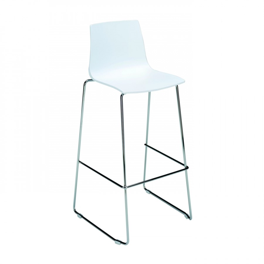 Stanza 4 Leg Bar Height Polypropylene Chair